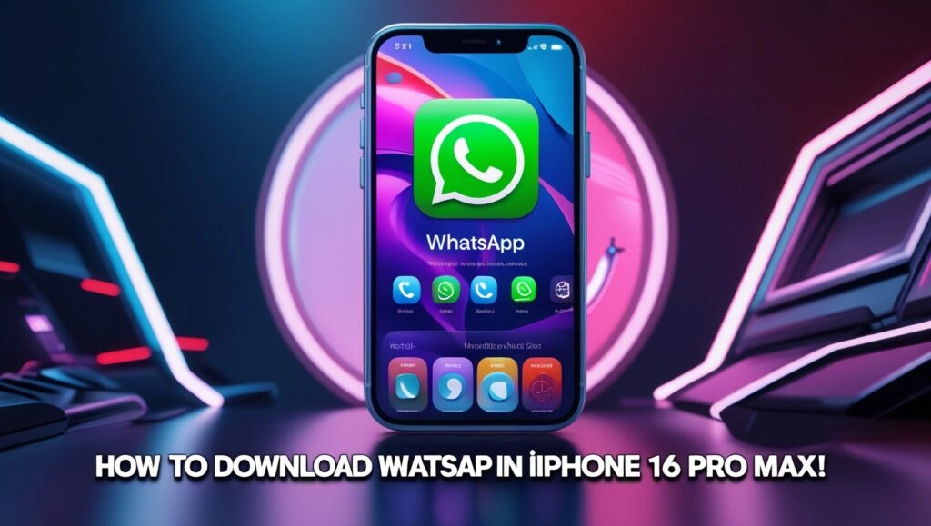 How to Download WhatsApp in iPhone 16 Pro Max